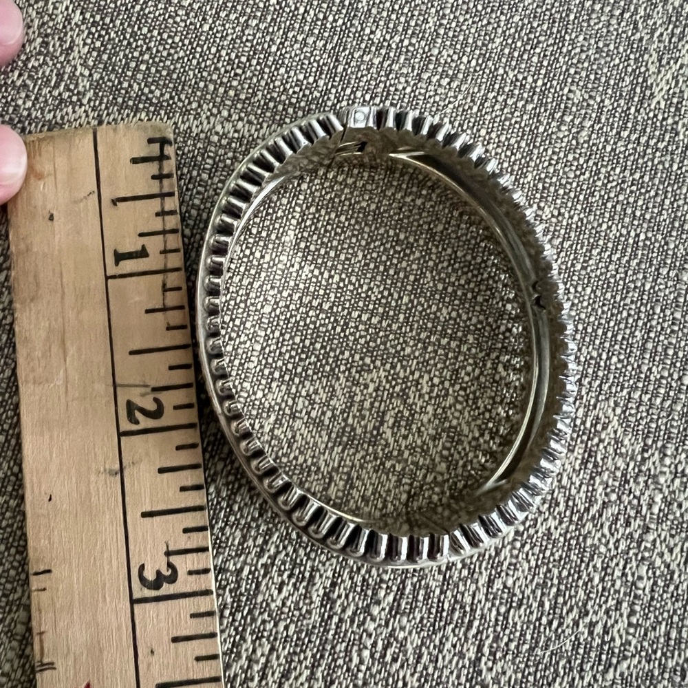 Brighton Silver hammered with beading bangle
Price Dropped! - Picture 6 of 7